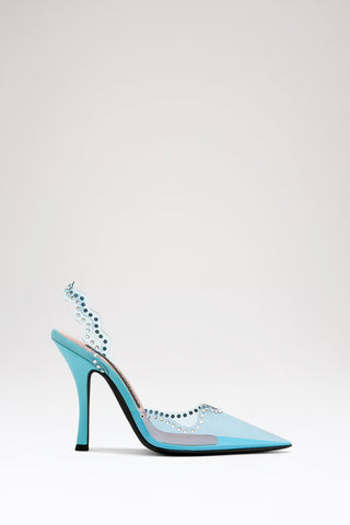 Blue Jerry Waves Pumps