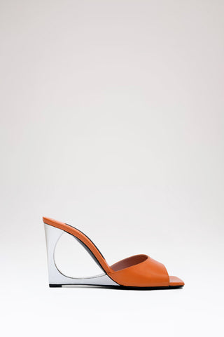 Orange Lola Mule