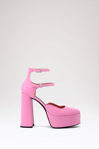 Pink Patent Sole Jane Platform