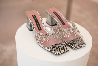 Black & White Zahir Crystal Mule