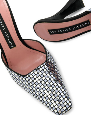 Silver Jane Mirror Pump