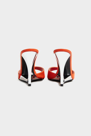 Orange Lola Mule