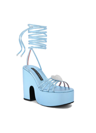 Blue Bianca Heart Platform