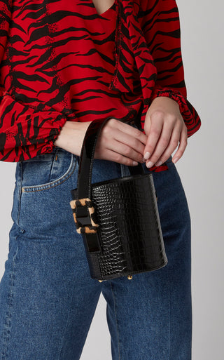 Black Baby Olivia Bucket Bag