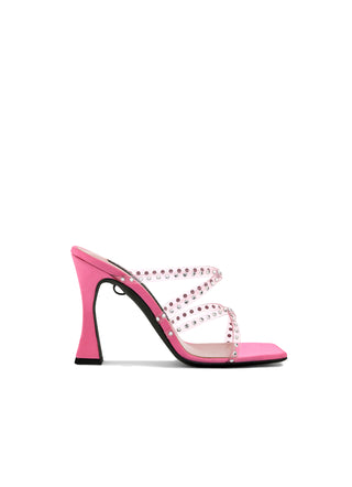 Pink Nikki Crystal Sandal