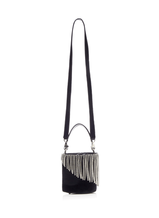 Black Baby Olivia Crystals Bag