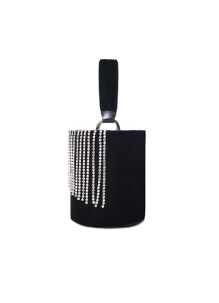Black Baby Olivia Crystals Bag