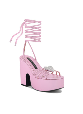 Pink Bianca Heart Platform