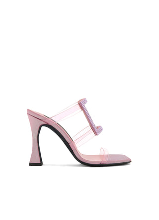 Pink PVC Hoya Heels