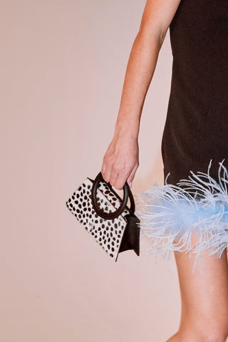Pony Dots Trapezio Pochette Bag