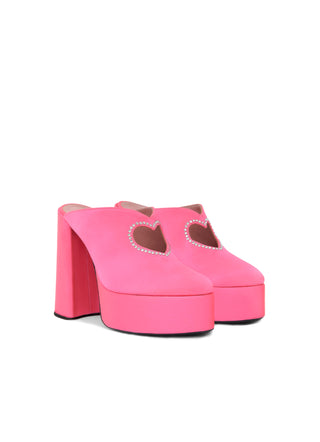 Pink Sole Heart Platform