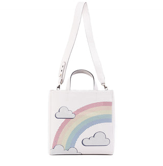 White Mini Meghan Rainbow