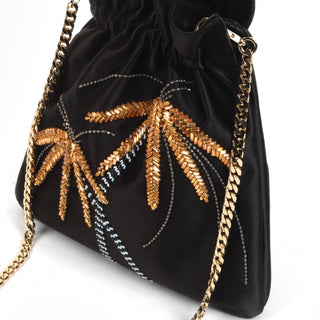 Black Trilly Palms Stone