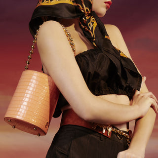 Orange Baby Olivia Golden Chain