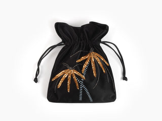 Black Trilly Palms Stone