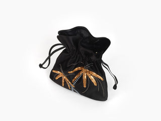 Black Trilly Palms Stone